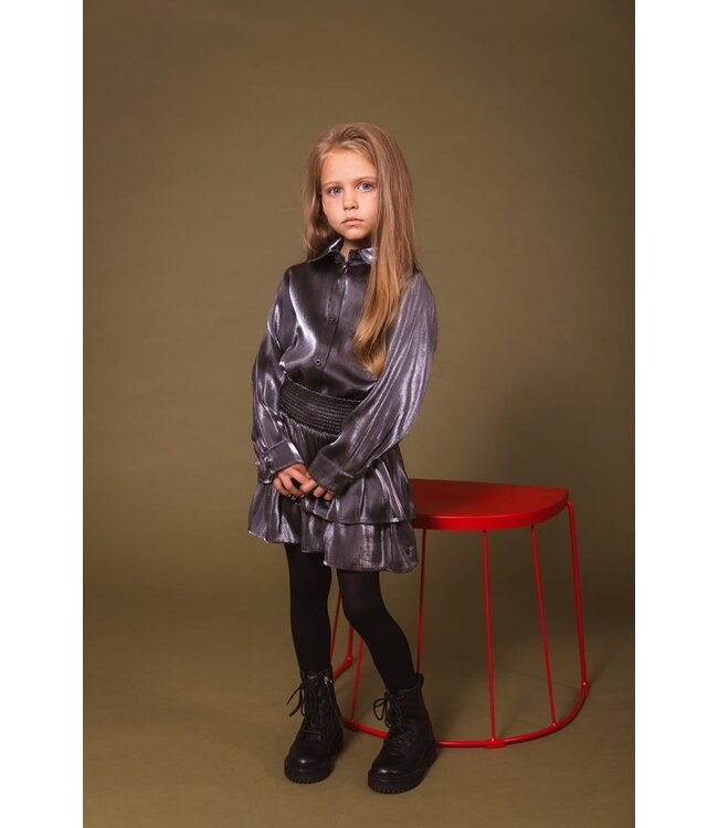 Quapi Meisjes shirt - Dazz - Zilver