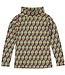 Quapi Meisjes sweater - Djenn - AOP Blauw grafisch