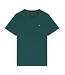 Lyle & Scott T-shirt plain - X310 Deep Emerald groen