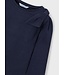 Mayoral Meisjes shirt lange mouw - Navy blauw