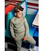Malelions Sweater signature gestreept - Zeegras / Oranje