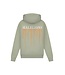 Malelions Hoodie painter - Zeegras / Oranje