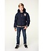 Moodstreet Jongens winterjas baseball - Justin - Navy blauw