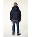 Moodstreet Jongens winterjas baseball - Justin - Navy blauw