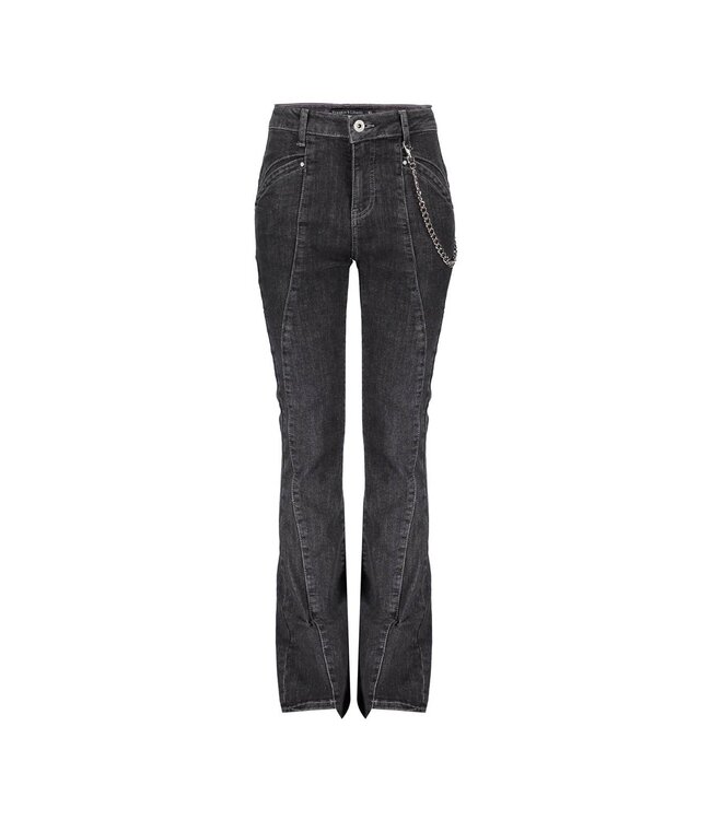 Frankie & Liberty Meisjes broek - Liberty Flare - Dark Grey Denim