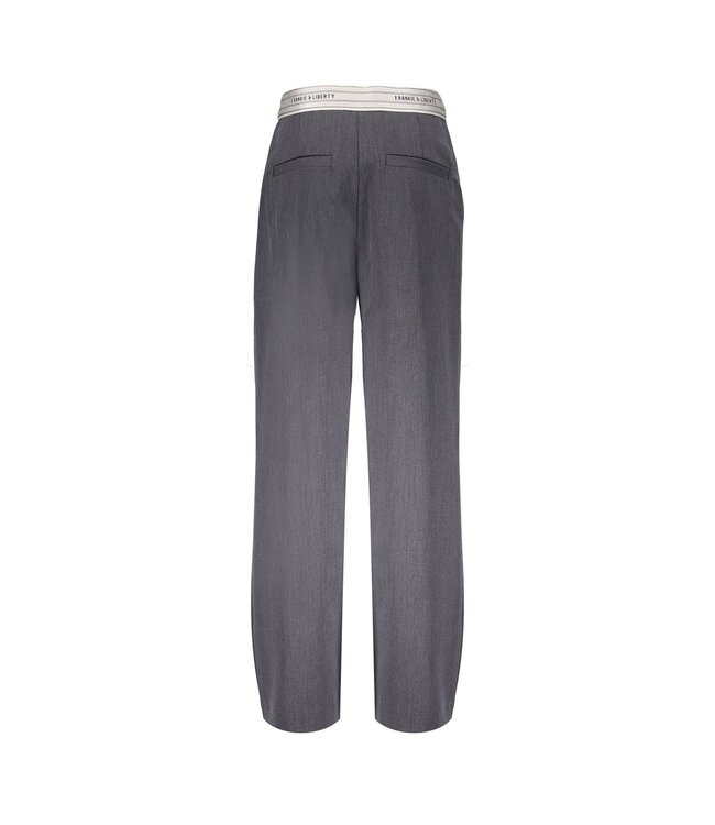 Frankie & Liberty Meisjes broek - Pixie - 04.4 Dark Warm Grey