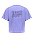 Frankie & Liberty Meisjes t-shirt - Paris - 41.9 Lavender Blue