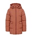 LOOXS Little Meisjes winterjas parka - Grapefruit oranje