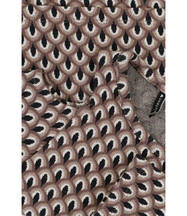 LOOXS 10sixteen Meisjes top open schouder - Graphic