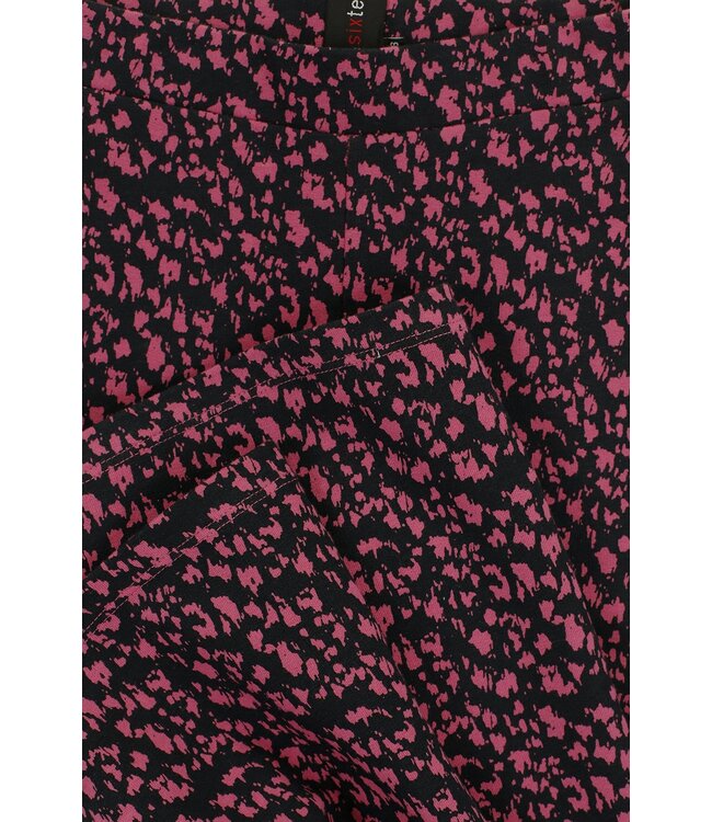 LOOXS 10sixteen Meisjes flair broek - Mauve stippen