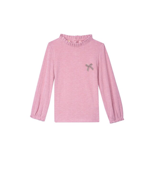 Someone Meisjes t-shirt LS - Oud roze