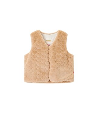 Someone Meisjes gilet - Beige