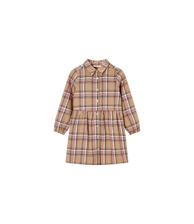 Someone Meisjes jurk - Donker beige