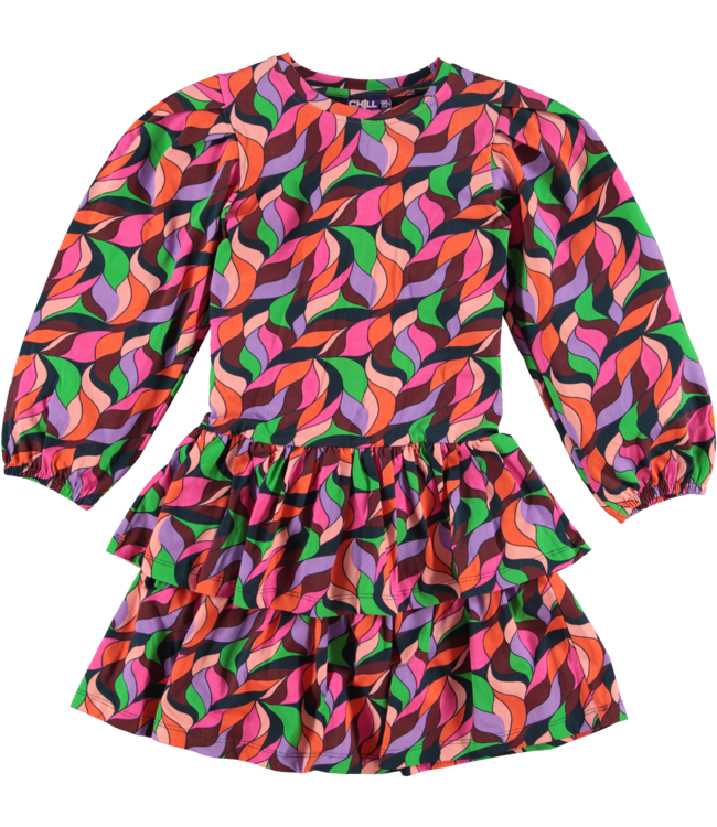 O'Chill Meisjes jurk - Hazel - Multi Color