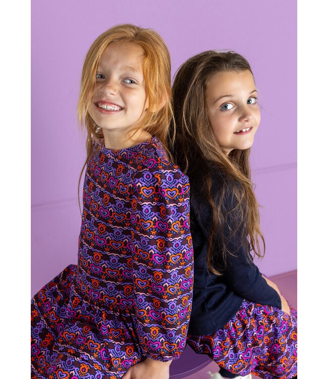 O'Chill Meisjes jurk - Fyanne - Paars