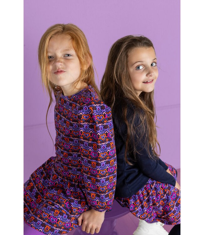 O'Chill Meisjes jurk - Fyanne - Paars