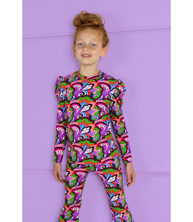 O'Chill Meisjes shirt - Izzie - Multi Color