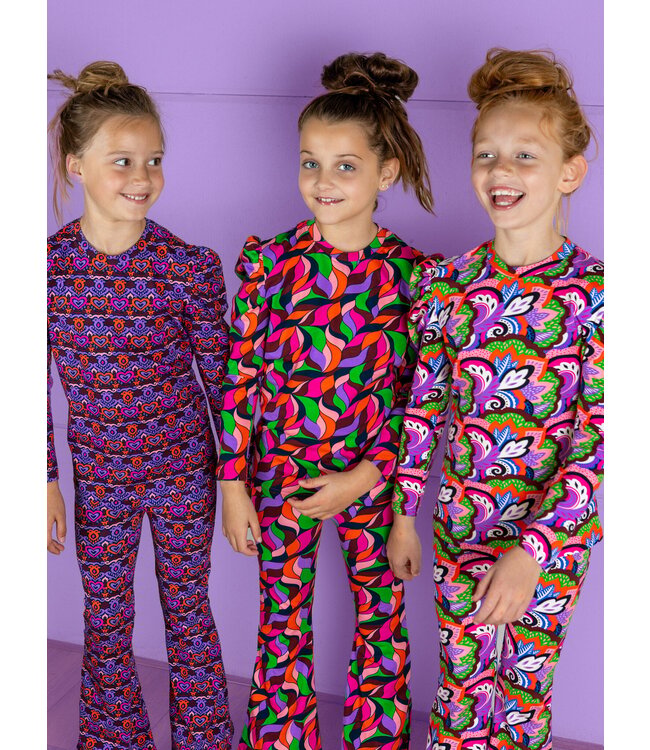 O'Chill Meisjes shirt - Izzie - Multi Color