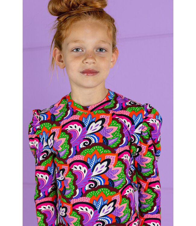 O'Chill Meisjes shirt - Izzie - Multi Color