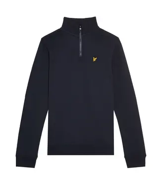 Lyle & Scott Trui met rits - Donker navy blauw