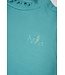 NoNo Meisjes t-shirt rib jersey - Koss - Pottery blauw