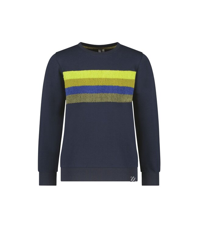 B.Nosy Jongens sweater - Sven - Navy blauw