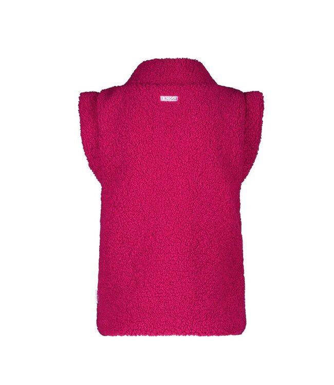 B.Nosy Meisjes gilet teddy - Georgie - Ruby roze