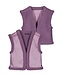 Like Flo Meisjes reversibel gilet teddy - Dewi - Lavendel