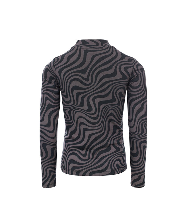 LOOXS 10sixteen Meisjes coltrui - Zwart swirl