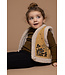 LOOXS Little Meisjes gilet boho - Oker geel