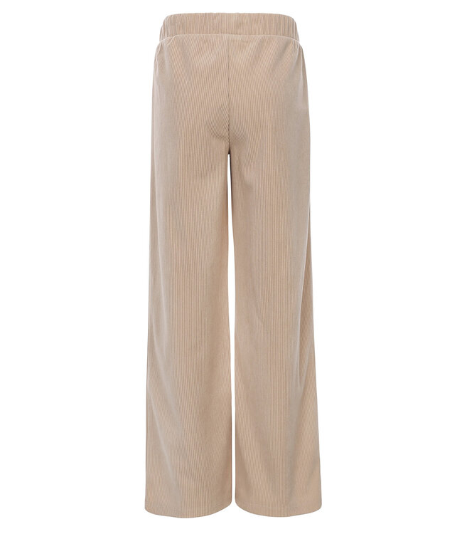 LOOXS Little Meisjes broek wideleg corduroy - Latte
