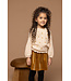 LOOXS Little Meisjes rok velvet - Oker geel