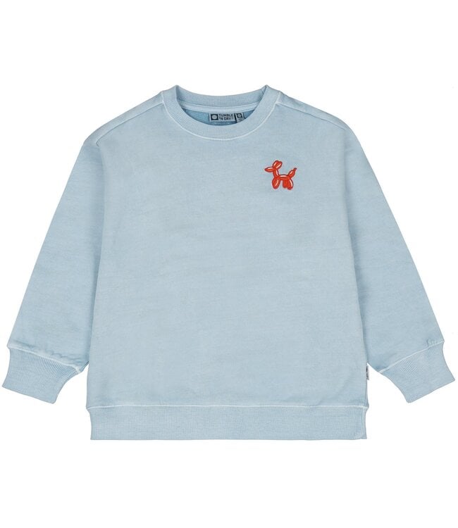 Tumble & Dry Meisjes sweater - Morzine - Dusty blauw