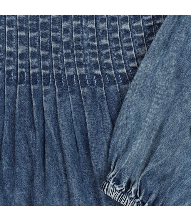 Tumble & Dry Meisjes jurk - Termignon - Denim acid wash
