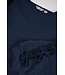 NoNo Meisjes t-shirt jersey fancy mouw - Kysa - Navy blauw