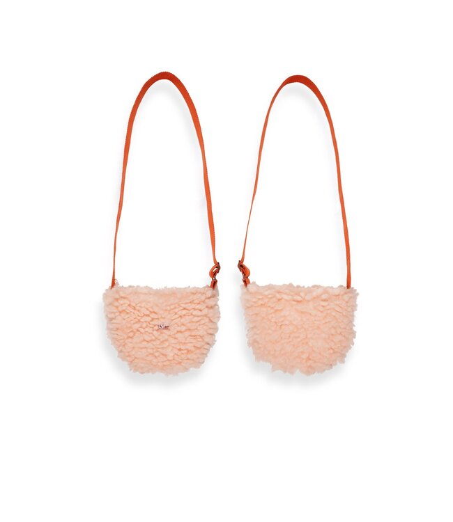 NoNo Meisjes tas fluffy fur - Buffer - Pale Blush