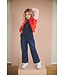 NoNo Meisjes jeans jumpsuit - Sasai - Navy blauw