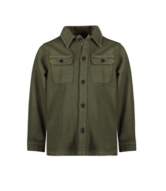 Like Flo Jongens blouse twill - Army groen