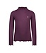 Like Flo Meisjes basic col shirt - Eef - Grape