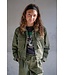 Like Flo Meisjes blouse - Cassy - Army groen