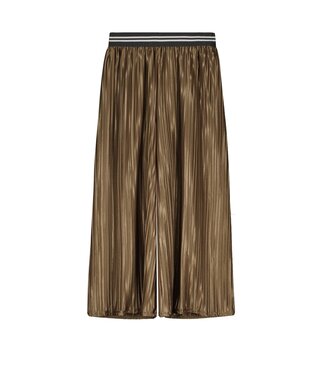 Like Flo Teens - Meisjes midi rok plisse - Fenni - Coffee