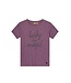 Like Flo Meisjes t-shirt SS tekst - Ella - Lavendel