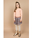 MAYCE Meisjes jurk rib mesh - Sorbet