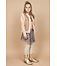 MAYCE Meisjes jurk rib mesh - Sorbet