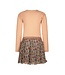 MAYCE Meisjes jurk rib mesh - Sorbet
