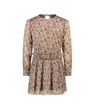 MAYCE Meisjes jurk mesh - Paisley