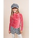 MAYCE Meisjes shirt rib velours - Rouge