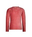 MAYCE Meisjes shirt rib velours - Rouge