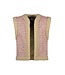B.Nosy Meisjes gilet boucle - Gitte - Geranium roze