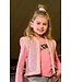 B.Nosy Meisjes gilet boucle - Gitte - Geranium roze